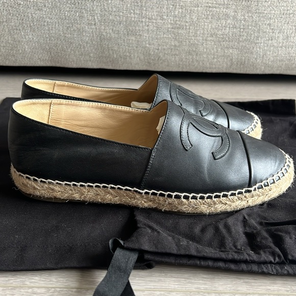 Black Chanel Espadrilles - Picture 4 of 10